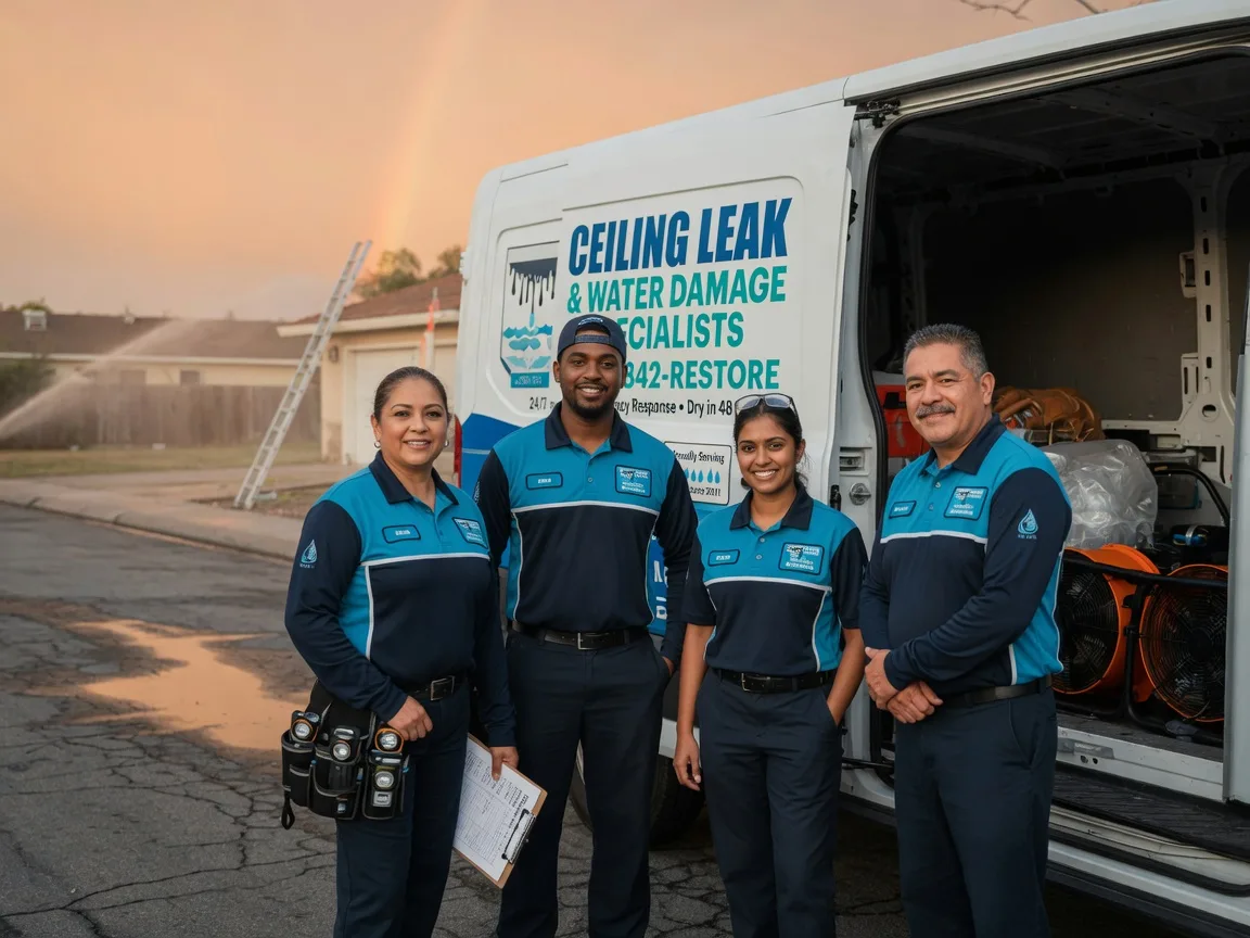 Ceiling Leak Cleanup company in Xenia, IL